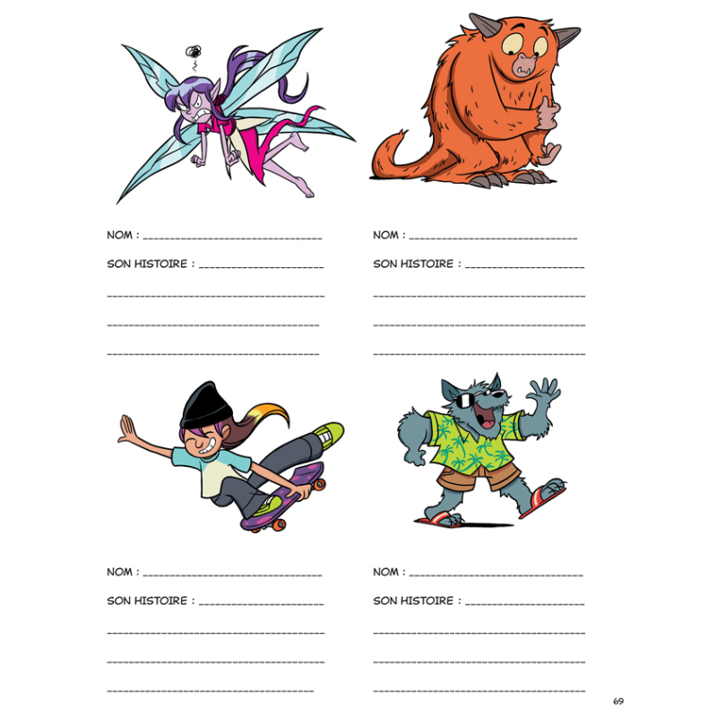 Dessine ta première BD Livre Jeunesse