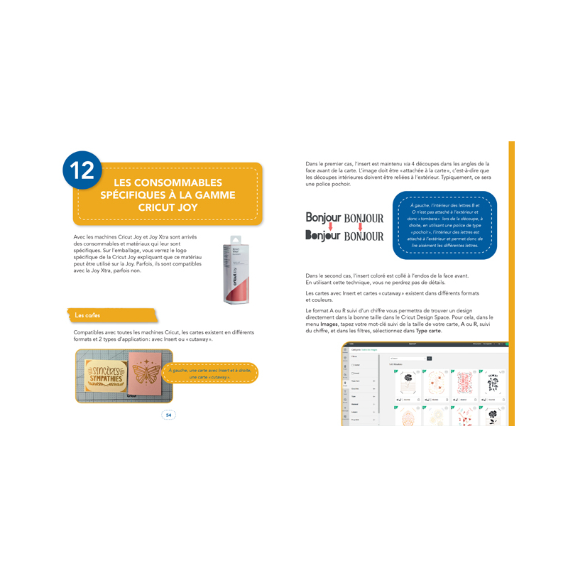 Bien débuter avec ma Cricut Joy Livre DIY
