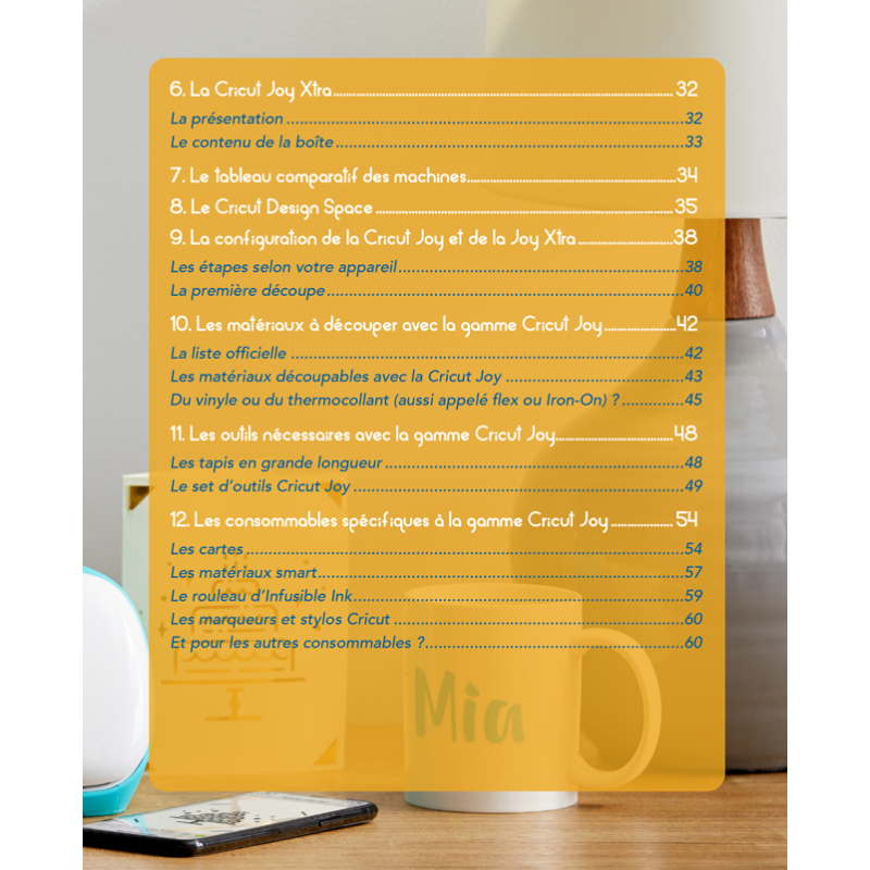 Bien débuter avec ma Cricut Joy Livre DIY