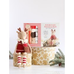 Coffret Amigurumi Renne de Noël au crochet