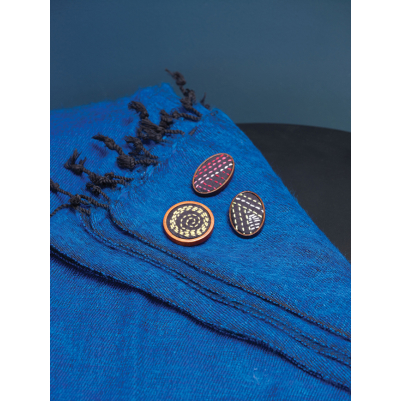 Accessoires & déco en sashiko Nouvelle édition Livre Broderie