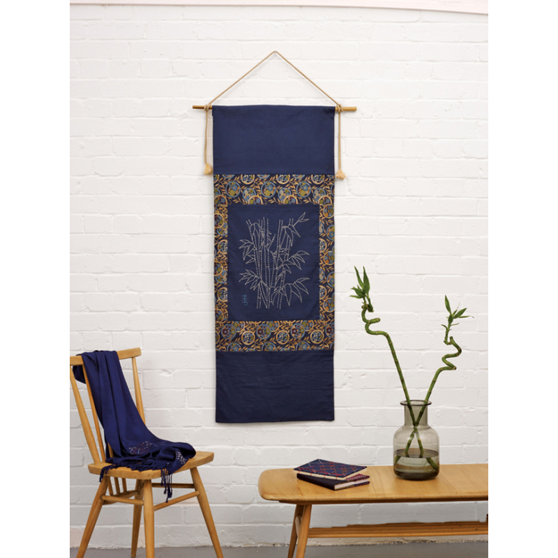 Accessoires & déco en sashiko Nouvelle édition Livre Broderie