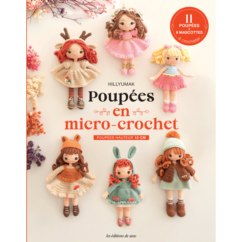 Poupées en micro-crochet Livre Crochet