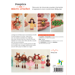 Poupées en micro-crochet Livre Crochet