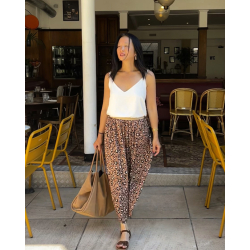 Coffret couture jupe longue léopard - Occasion Kit Couture