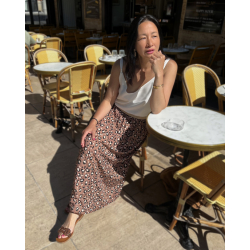 Coffret couture jupe longue léopard - Occasion Kit Couture