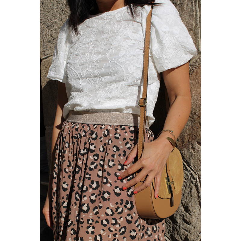 Coffret couture jupe longue léopard - Occasion Kit Couture