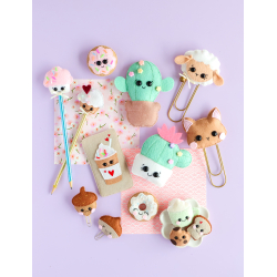 Coffret Mon univers Kawaï en feutrine - Occasion Kit DIY