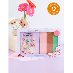 Coffret Mon univers Kawaï en feutrine - Occasion Kit DIY