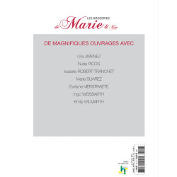 Broderies de Marie N°26 : le stumpwork Livre Broderie