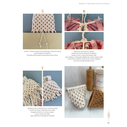 20 sacs & accessoires en macramé Livre DIY