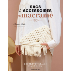 20 sacs & accessoires en macramé Livre DIY