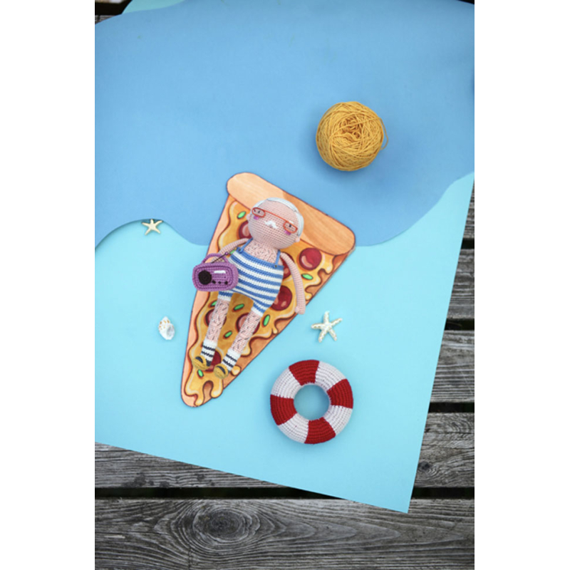 Lula & sa drôle de famille au crochet : 15 poupées uniques extravagantes Livre Crochet