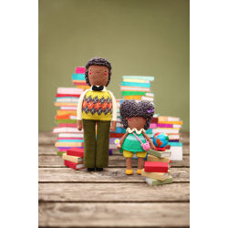 Lula & sa drôle de famille au crochet : 15 poupées uniques extravagantes Livre Crochet