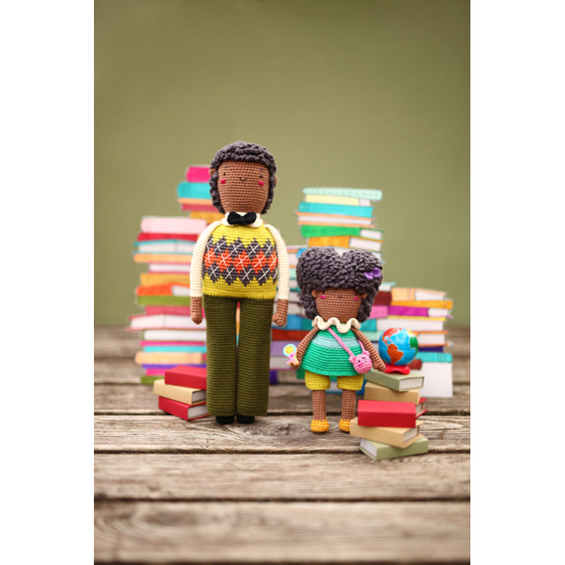 Lula & sa drôle de famille au crochet : 15 poupées uniques extravagantes Livre Crochet