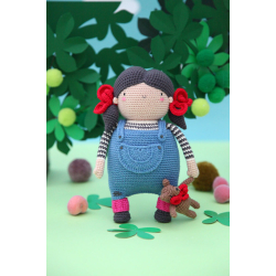 Lula & sa drôle de famille au crochet : 15 poupées uniques extravagantes Livre Crochet