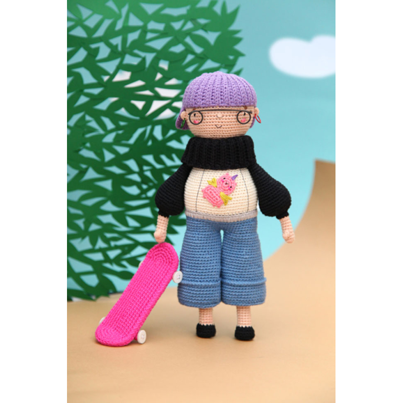 Lula & sa drôle de famille au crochet : 15 poupées uniques extravagantes Livre Crochet