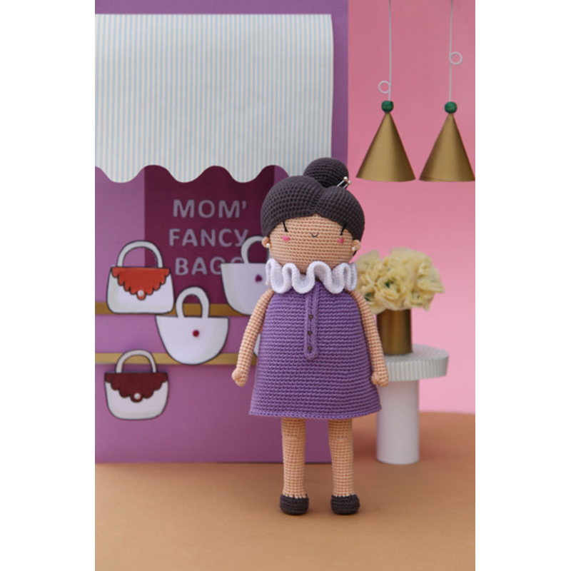 Lula & sa drôle de famille au crochet : 15 poupées uniques extravagantes Livre Crochet