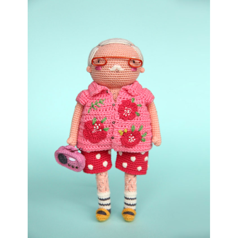 Lula & sa drôle de famille au crochet : 15 poupées uniques extravagantes Livre Crochet