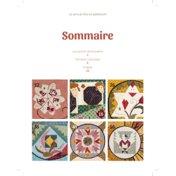 Le sens du flow en patchwork - 15 projets Livre Patchwork
