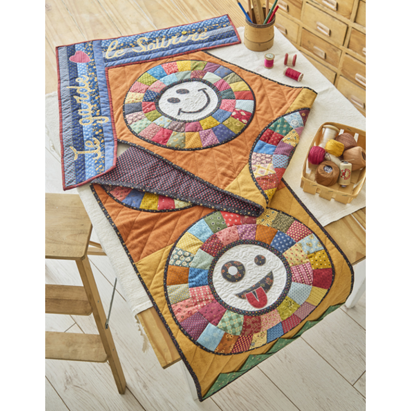 Le sens du flow en patchwork - 15 projets Livre Patchwork