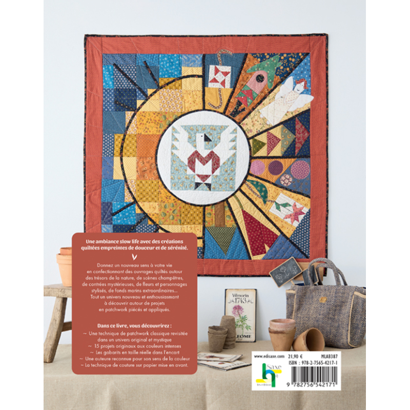 Le sens du flow en patchwork - 15 projets Livre Patchwork