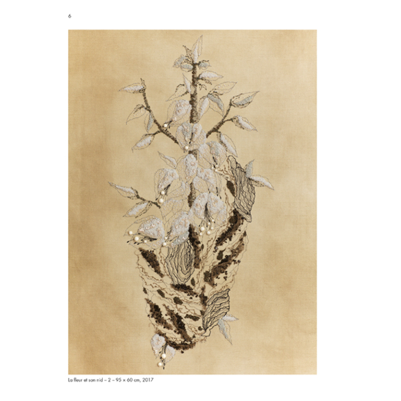 Broderie d'art en perles et paillettes Livre Broderie