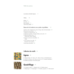 Broderie d'art en perles et paillettes Livre Broderie