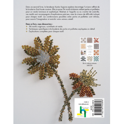 Broderie d'art en perles et paillettes Livre Broderie