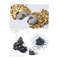 Broderie d'art en perles et paillettes Livre Broderie