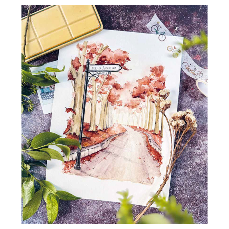 Lieux insolites à l'aquarelle Livre Beaux-arts