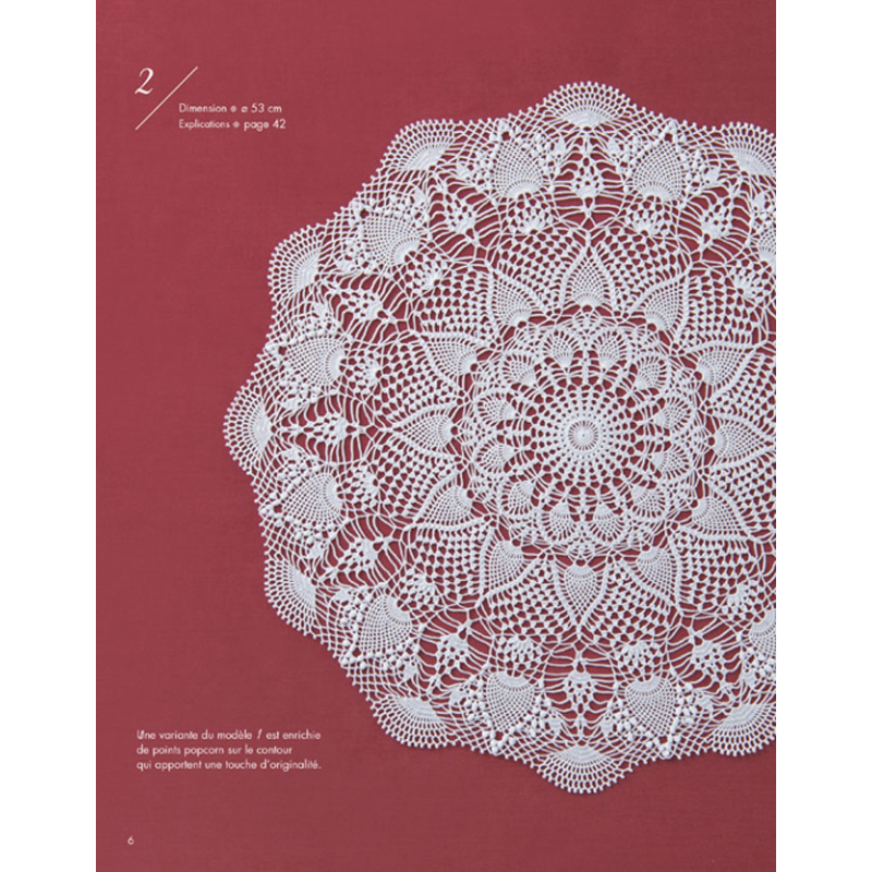 Jolis napperons au crochet Livre Crochet