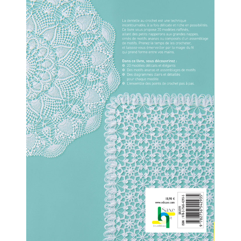 Jolis napperons au crochet Livre Crochet