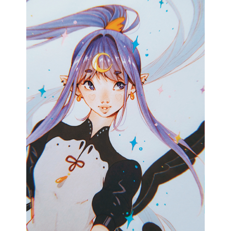 Dessiner des personnages aux marqueurs alcool Livre Beaux-arts