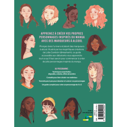 Dessiner des personnages aux marqueurs alcool Livre Beaux-arts