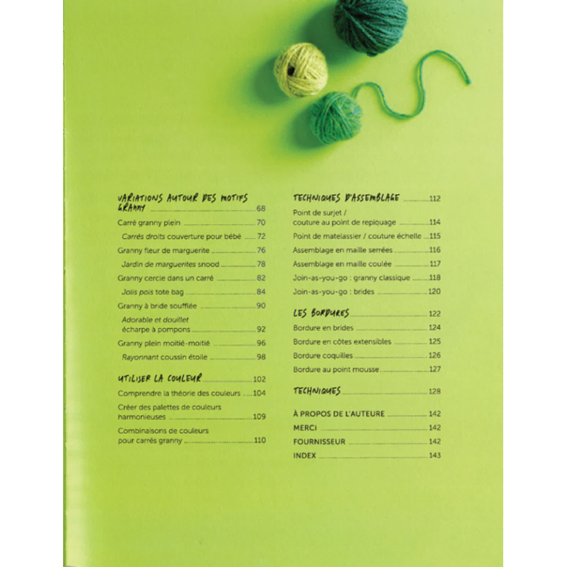 La bible des grannies au crochet Livre Crochet