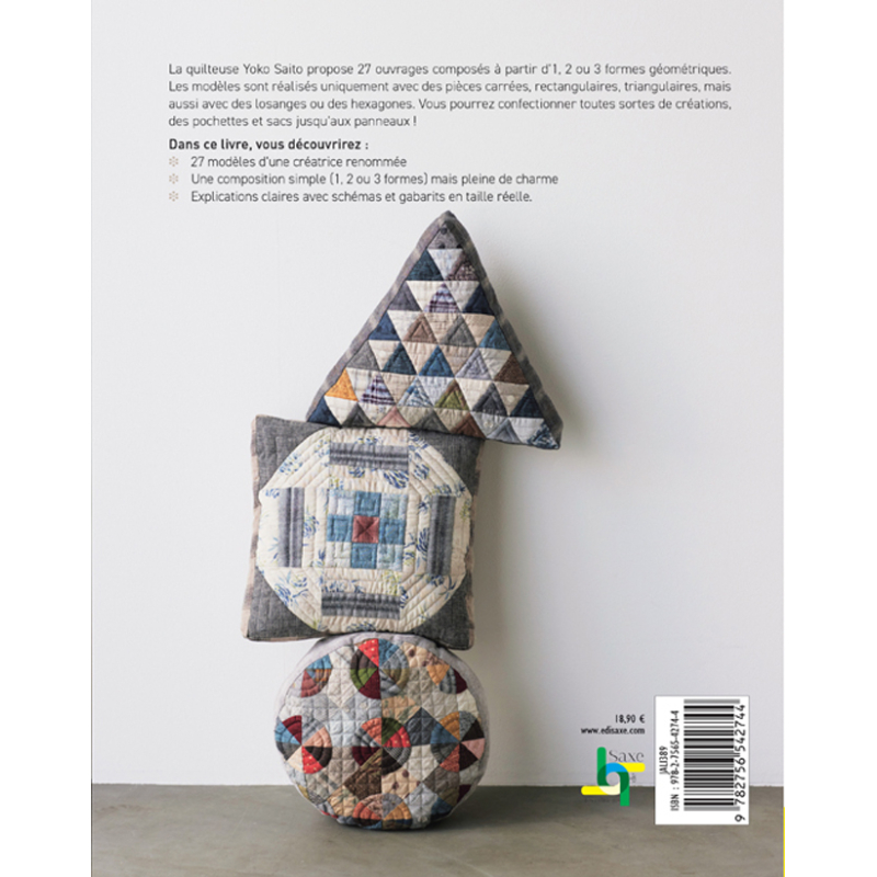 Quilts en 1-2-3 formes Livre Patchwork
