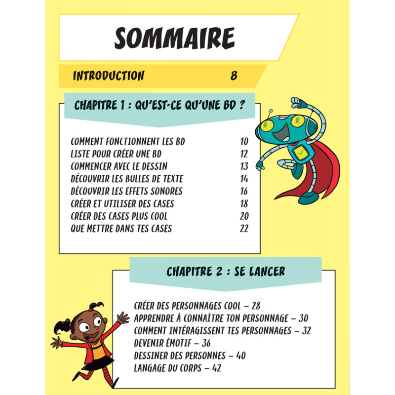 Dessine ta première BD Livre Jeunesse