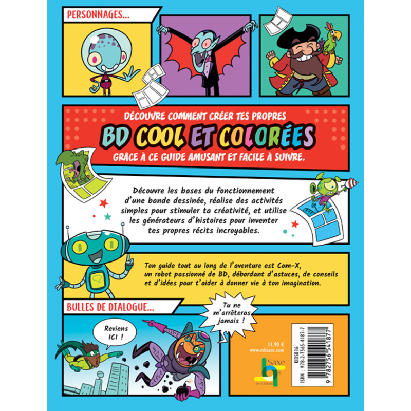 Dessine ta première BD Livre Jeunesse