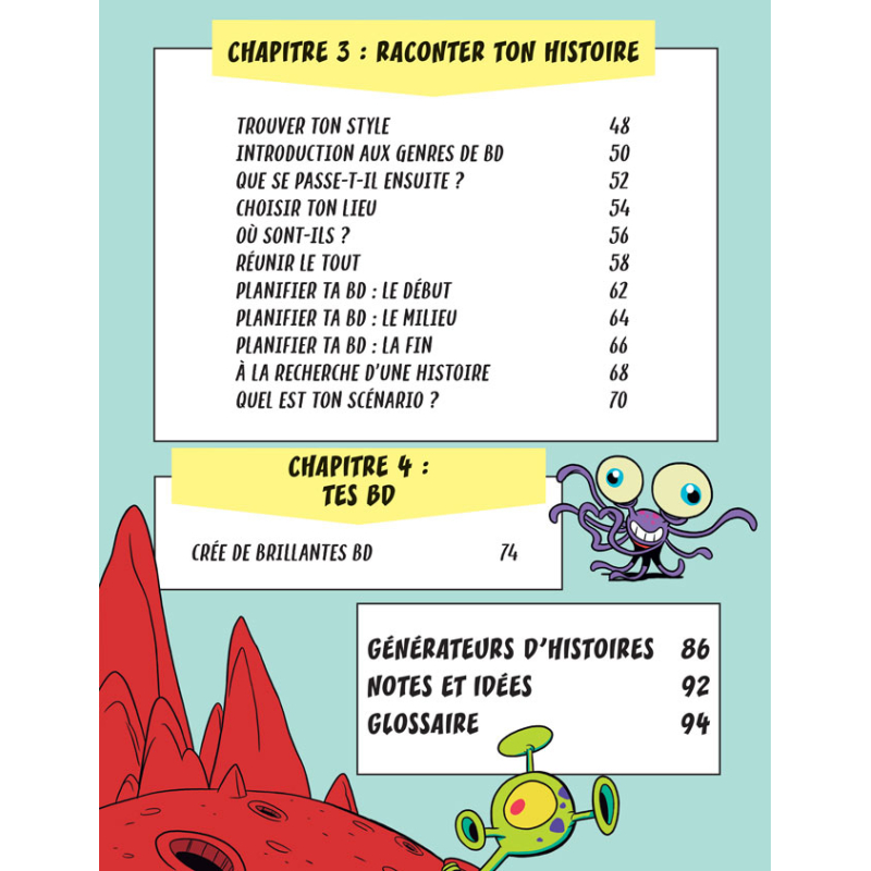 Dessine ta première BD Livre Jeunesse