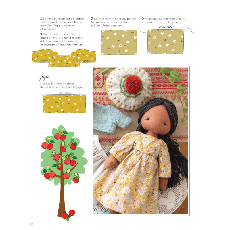 Feutrine folk Livre Tricot