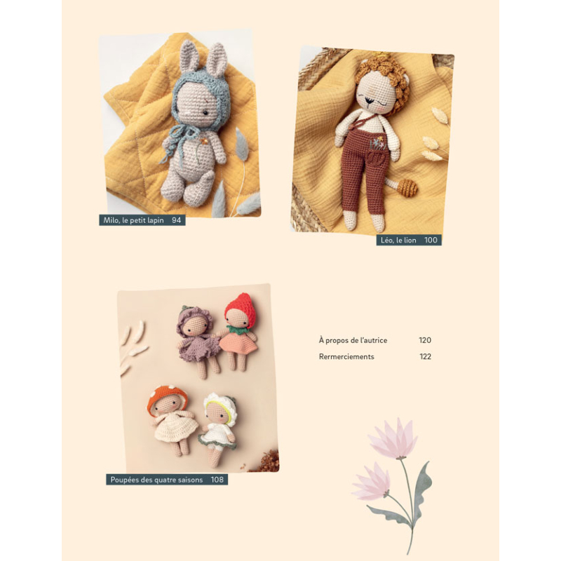 Les doudous au crochet de Lulu loves the moon Livre Crochet