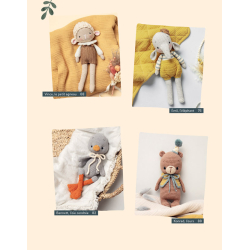 Les doudous au crochet de Lulu loves the moon Livre Crochet