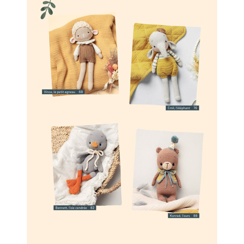 Les doudous au crochet de Lulu loves the moon Livre Crochet