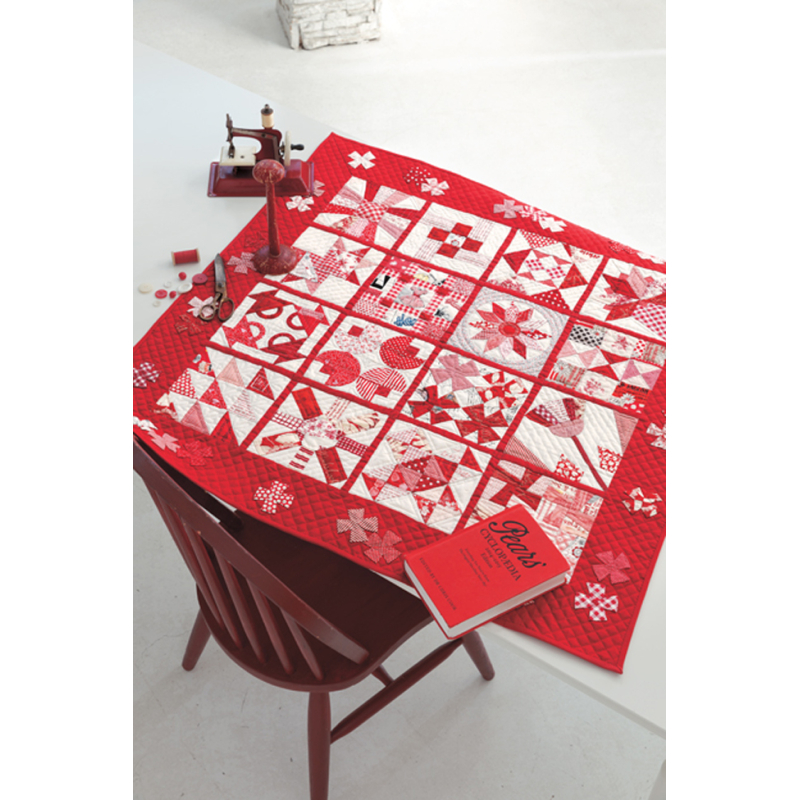 Samplers à l'honneur - Quilts japan N°40 Magazine Patchwork