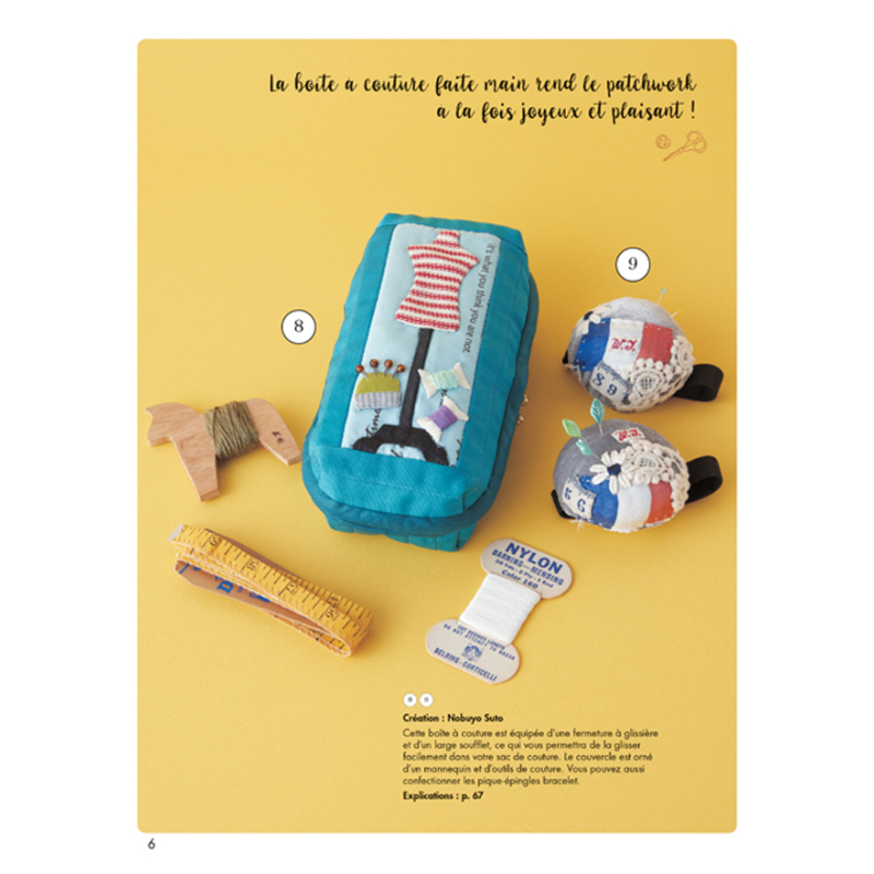 Samplers à l'honneur - Quilts japan N°40 Magazine Patchwork