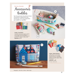 Samplers à l'honneur - Quilts japan N°40 Magazine Patchwork