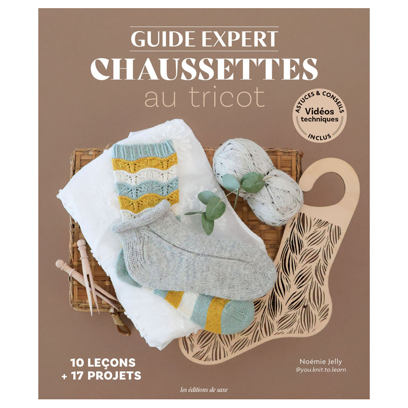 Lot Livre Guide expert au tricot + aiguilles circulaires adaptées Lot COFFRETS