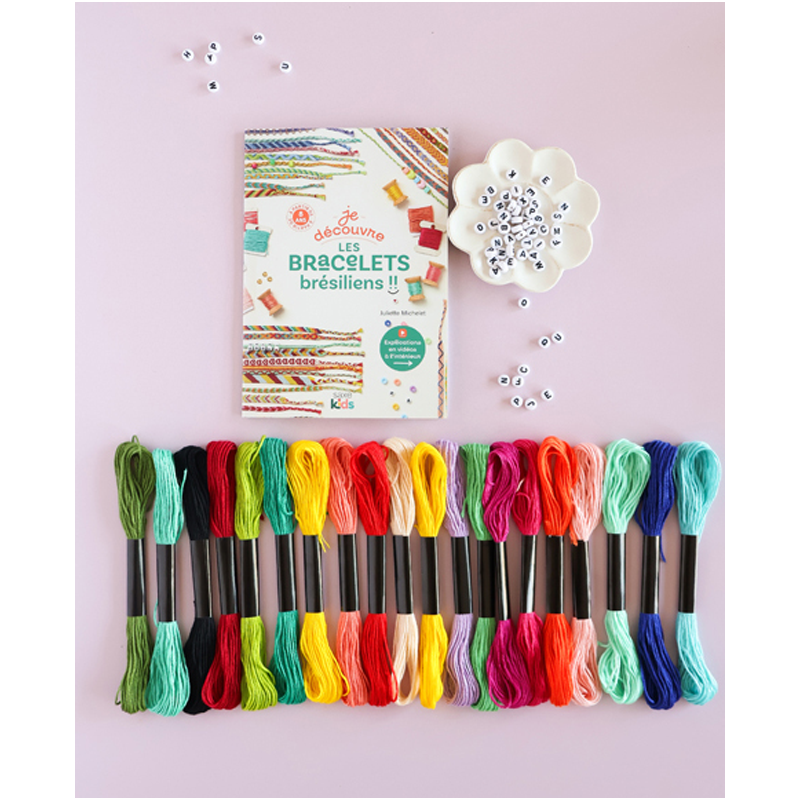 Lot créatif : Perles à repasser & Bracelets – Occasion Lot, Kit COFFRETS