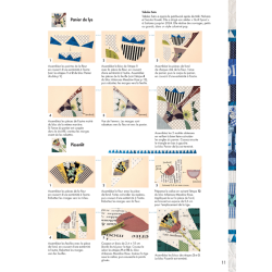Quilts Japan N°39 - 26 superbes projets en assemblage de carrés Magazine Patchwork
